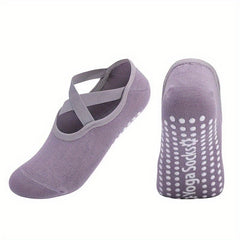 Breathable Anti-friction Women Yoga Socks Non Slip Pilates Sports Dance Slippers