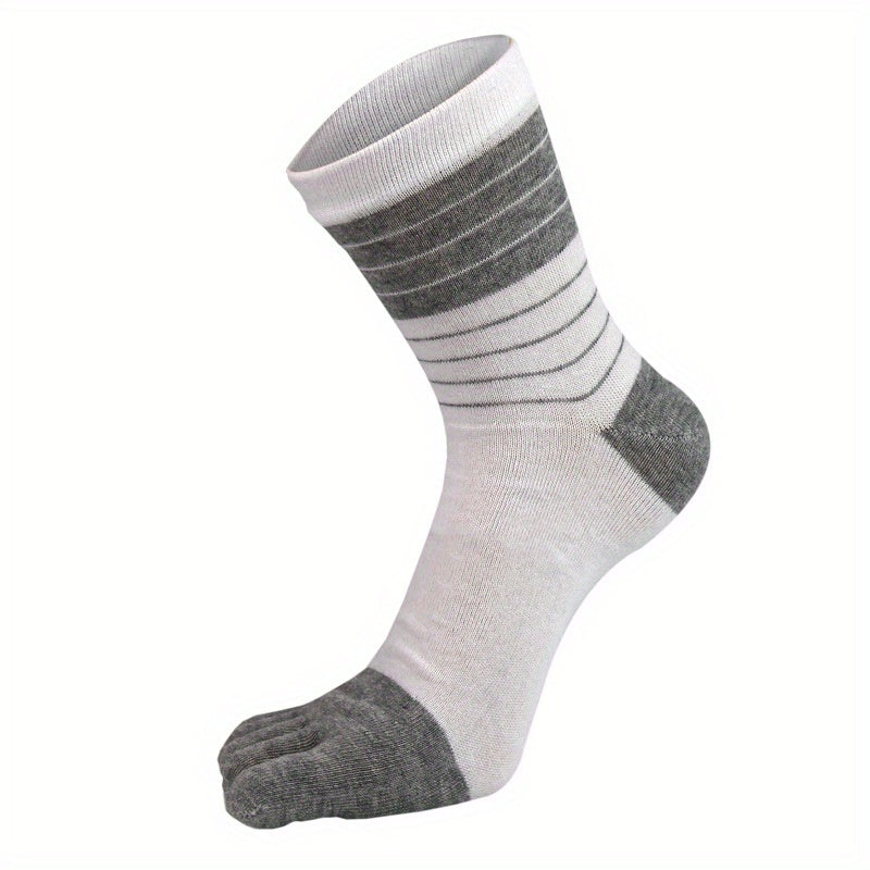 5-Toe Cotton Leisure Sports Socks Unisex 1 Pair