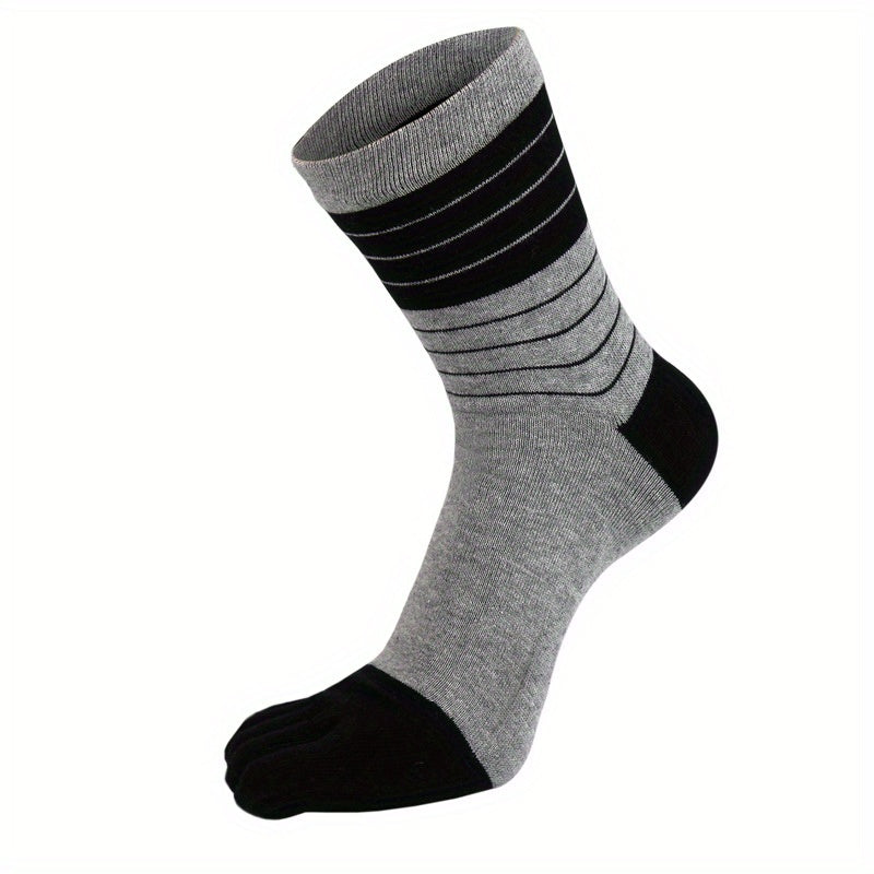 5-Toe Cotton Leisure Sports Socks Unisex 1 Pair
