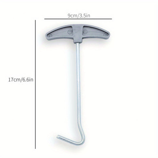 Portable Tent Nail Puller Camping Tool Hook Nail Extractor