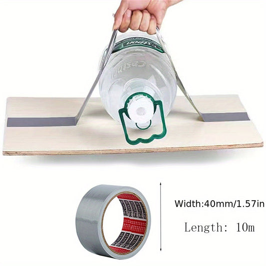 Waterproof Adhesive Fabric Duct Tape Silver Gray 10 Meters