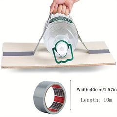 Waterproof Adhesive Fabric Duct Tape Silver Gray 10 Meters