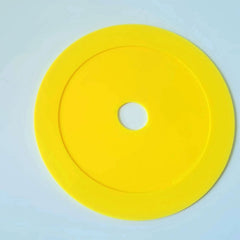 Flat Disc Soccer Ball Training - Football Agility Speed