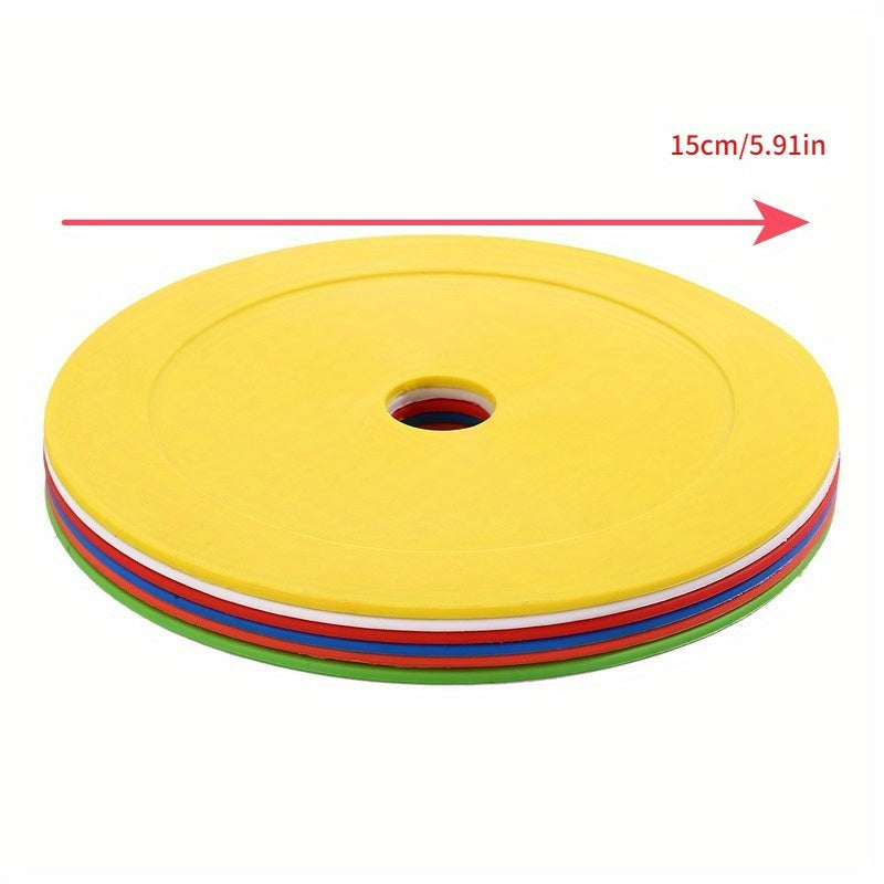 Soccer Ball Training Flat Disc Agility Speed Equipment