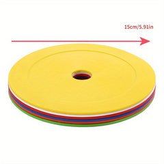 Soccer Ball Training Flat Disc Agility Speed Equipment