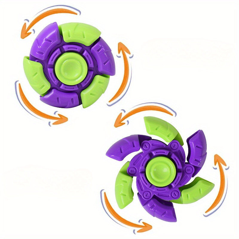 Retractable Fingertip Gyro Toy