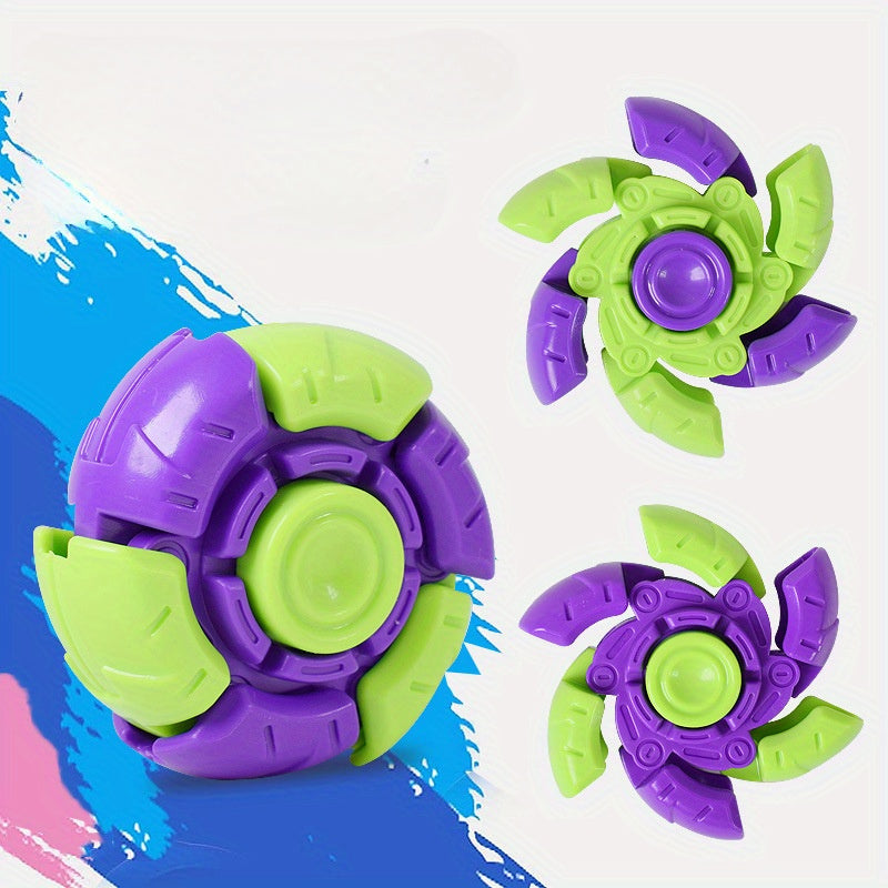 Retractable Fingertip Gyro Toy
