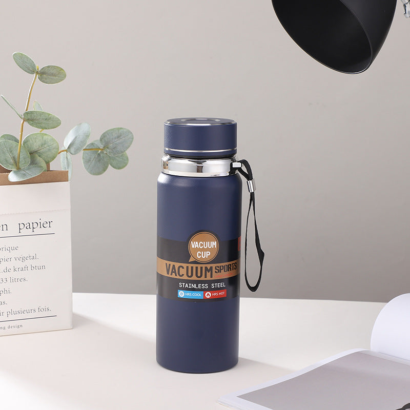 800ml Stainless Steel Insulated Water Bottle Double Layer Vacuum Cup