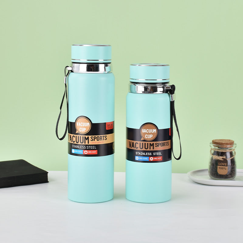 800ml Stainless Steel Insulated Water Bottle Double Layer Vacuum Cup