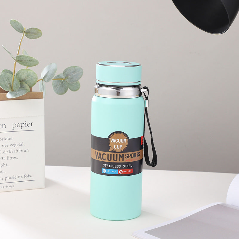800ml Stainless Steel Insulated Water Bottle Double Layer Vacuum Cup