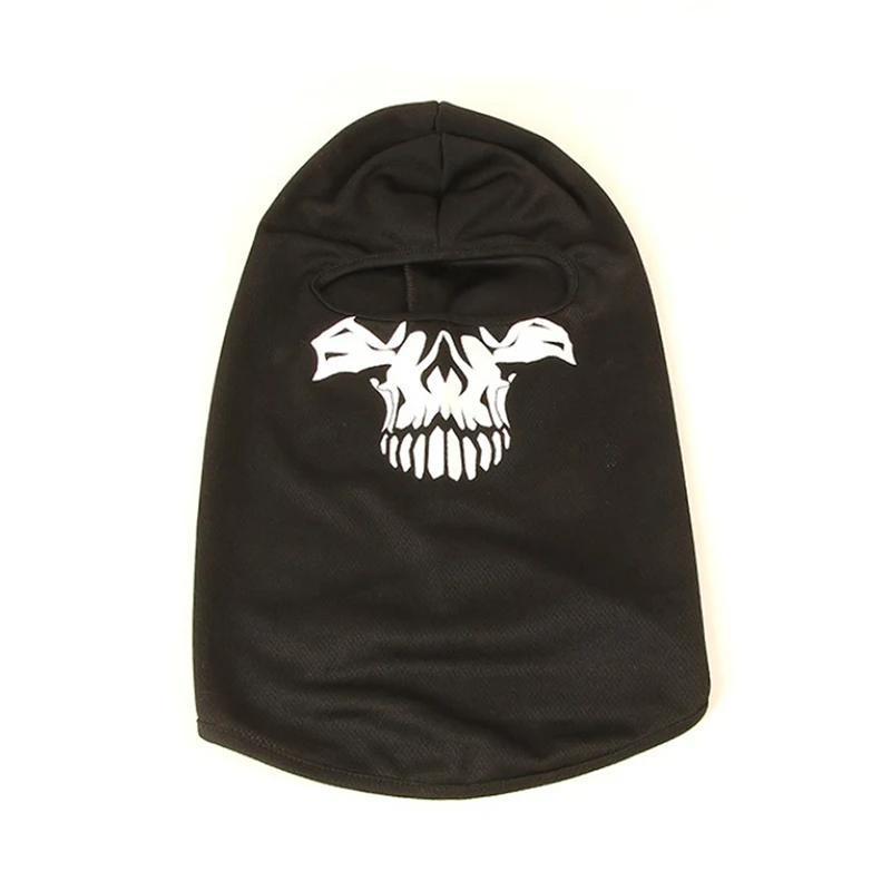 Skull Pattern Balaclava Mask Cycling Hat Snowboard Ski Face Cover