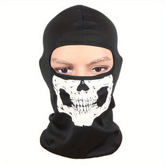 Skull Pattern Balaclava Mask Cycling Hat Snowboard Ski Face Cover