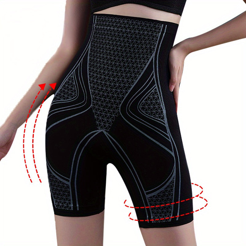 High Waist Sculpting Waist Support Panties Hip Lift Body Shaper Underwear