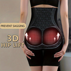 High Waist Sculpting Waist Support Panties Hip Lift Body Shaper Underwear