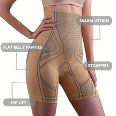 High Waist Sculpting Waist Support Panties Hip Lift Body Shaper Underwear