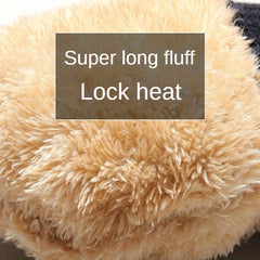 Winter Thickened Gloves Double Layer Velvet Touch Screen Gloves