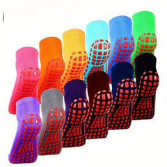 Non Slip Floor Socks for Trampoline Indoor Playground Yoga Socks
