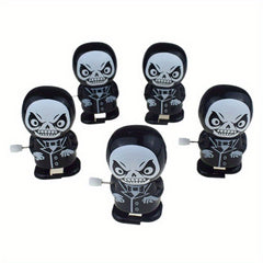 Classic Clockwork Walking Death Chain Doll Toy Wind Up Plastic