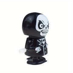 Classic Clockwork Walking Death Chain Doll Toy Wind Up Plastic