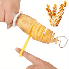 Portable Potato BBQ Skewers for Camping and Picnic
