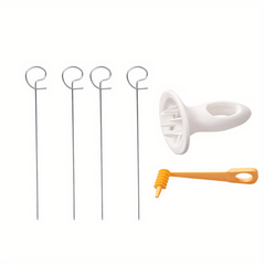 Portable Potato BBQ Skewers for Camping and Picnic