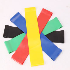 5pcs Yoga Resistance Rope TPE Fitness Stretching Band with Storage Bag