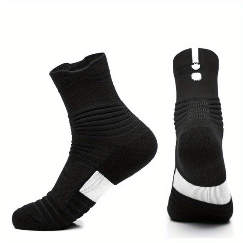 Thickened Breathable Sports Socks for Running & Basketball