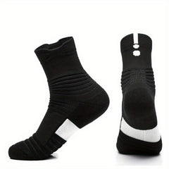Thickened Breathable Sports Socks for Running & Basketball