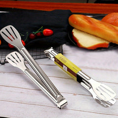 Stainless Steel Food Clip for Barbecue Grilling, 30x48 cm