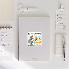 40pcs Alice Christmas Stickers Student Stationery Arts Crafts