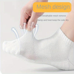 Men's Sports Crew Socks Sweat Absorption Cushion