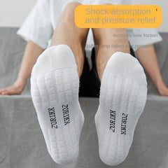 Men's Sports Crew Socks Sweat Absorption Cushion