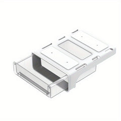 1pc Office Desk Storage Box Hanging Installation