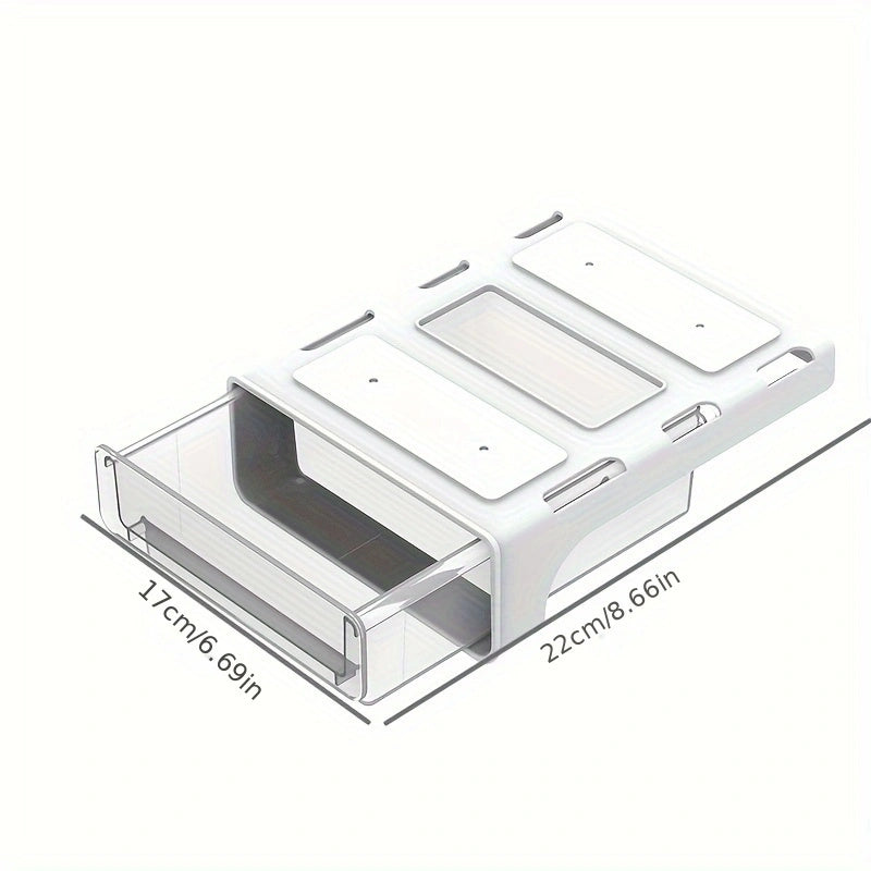 1pc Office Desk Storage Box Hanging Installation