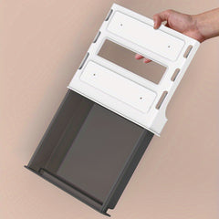 1pc Office Desk Storage Box Hanging Installation