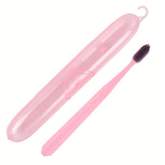 Portable Toothbrush Storage Box Lightweight Clear Holder Case