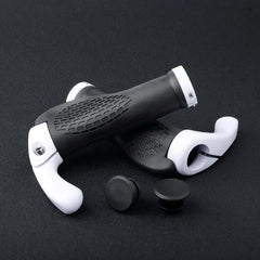 Aluminium Bicycle Handlebar End Cap Anti Skid Rubber Grips