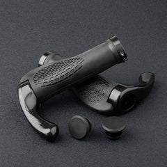 Aluminium Bicycle Handlebar End Cap Anti Skid Rubber Grips