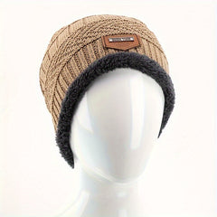 Unisex Winter Thick Beanie Knitted Hat