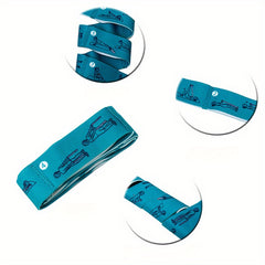 Pattern Yoga Stretching Band Fitness Resistance Band for Dance