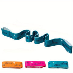 Pattern Yoga Stretching Band Fitness Resistance Band for Dance