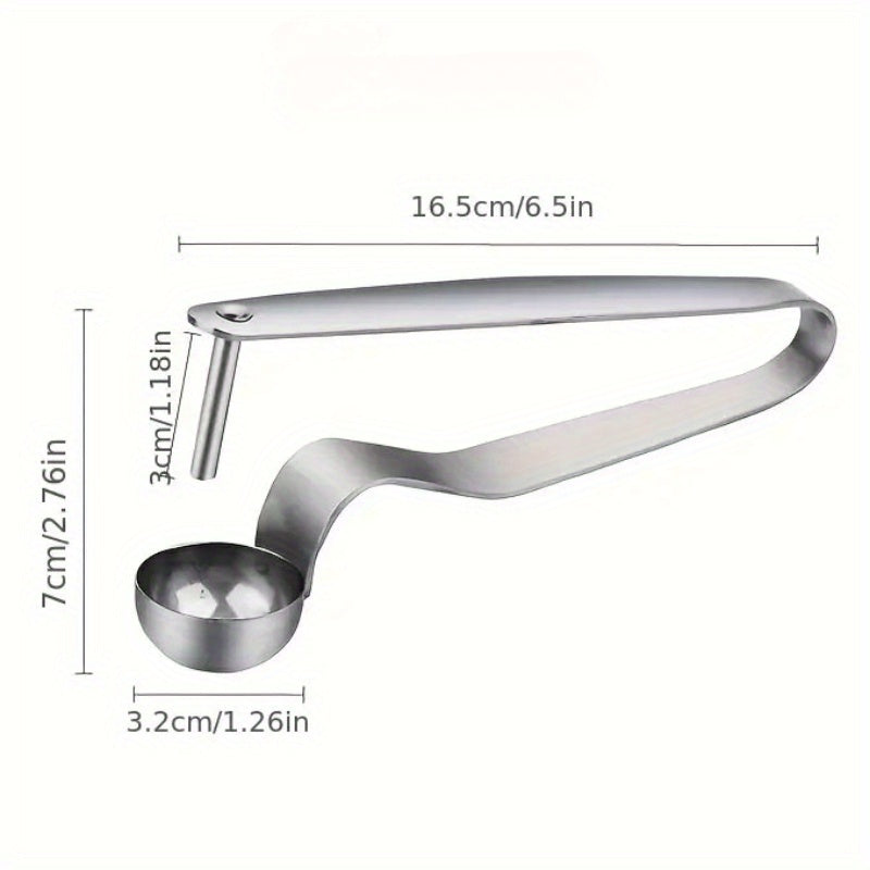 Red Date Pit Remover Stainless Steel Big Date Pit Extractor Hand Press