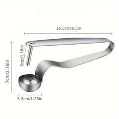 Red Date Pit Remover Stainless Steel Big Date Pit Extractor Hand Press