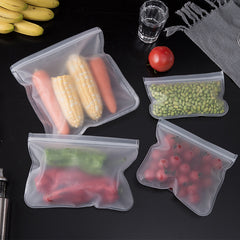 Reusable Food Storage Bag Fresh Keeping Sealing Bag