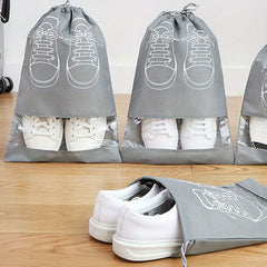 3pcs Large Size Shoe Storage Bag Non Woven Fabric Dustproof Shoe Bags