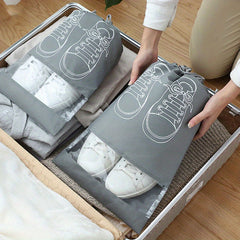 3pcs Large Size Shoe Storage Bag Non Woven Fabric Dustproof Shoe Bags
