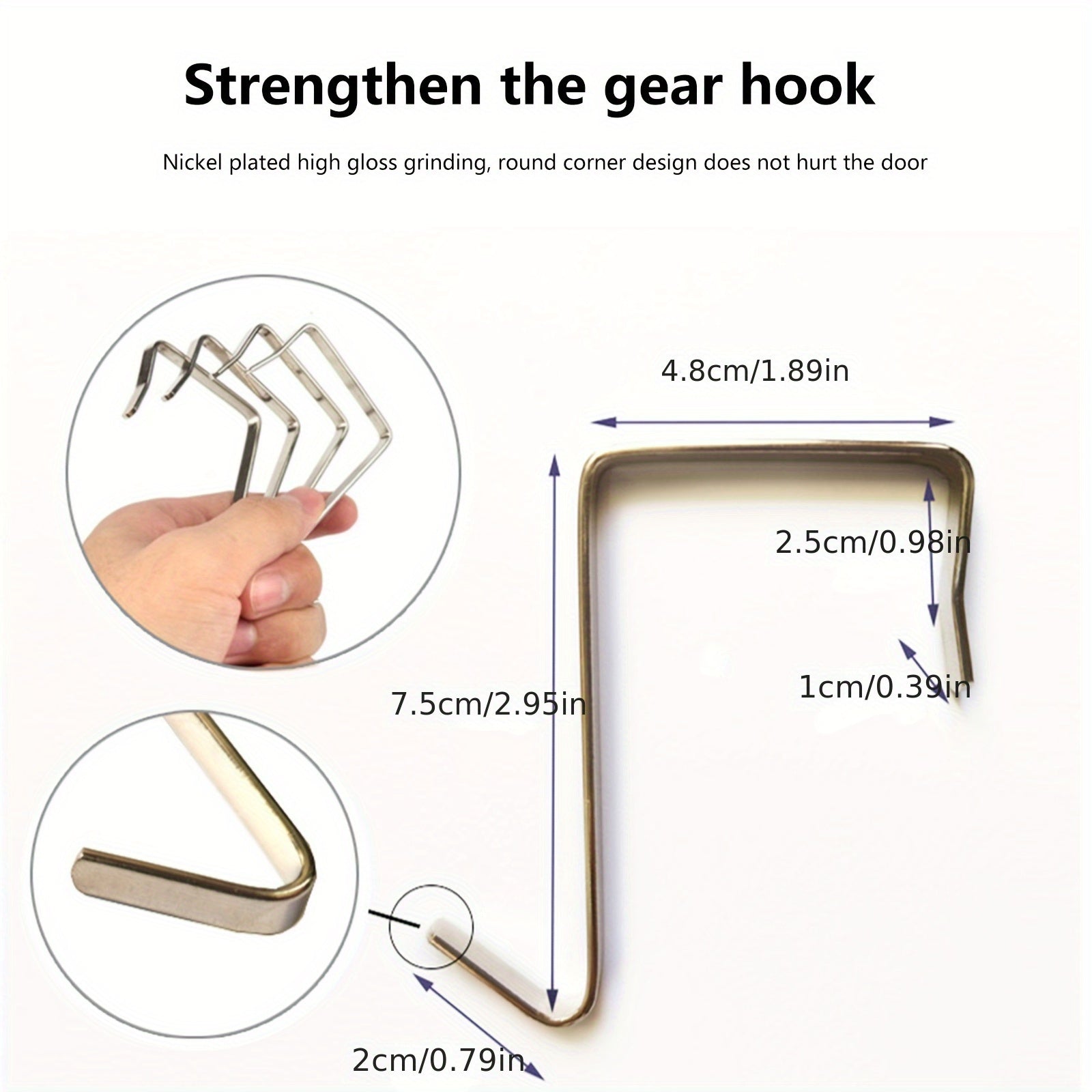 24 Pocket Cap Storage Bag Over the Door Hat Organizer