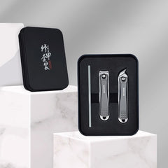Portable Nail Clippers with Nail File Fingernail & Toenail Cutter
