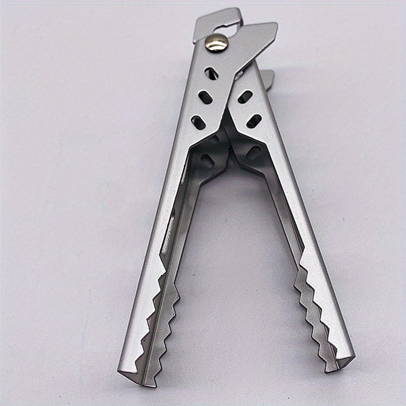 Outdoor Aluminum Alloy Tong for Camping Picnic and BBQ