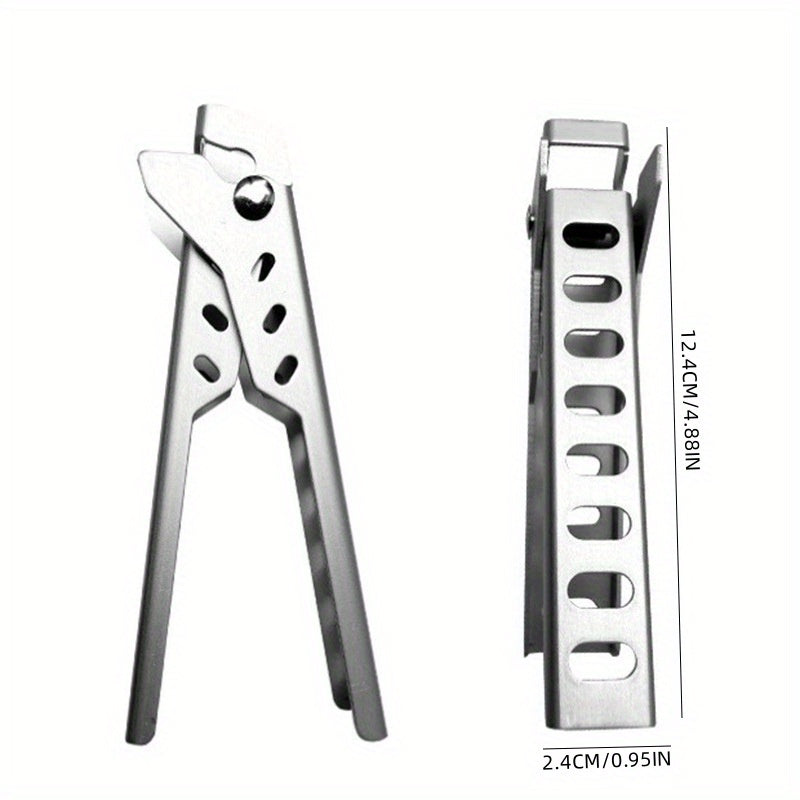 Outdoor Aluminum Alloy Tong for Camping Picnic and BBQ